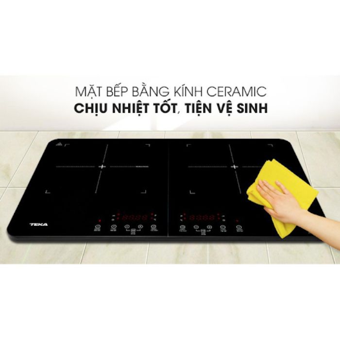 Mặt bếp từ kính chịu nhiệt Ceramic