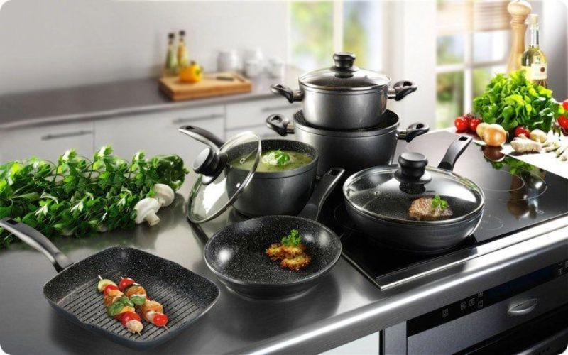 xoong, nồi tránh sử dụng với bếp từ Bosch 