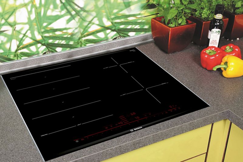 Đánh giá bếp từ Bosch PXE675DC1E cảm ứng Flex tiện ích