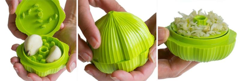 Dụng cụ nhà bếp thông minh băm hành tỏi cực nhanh